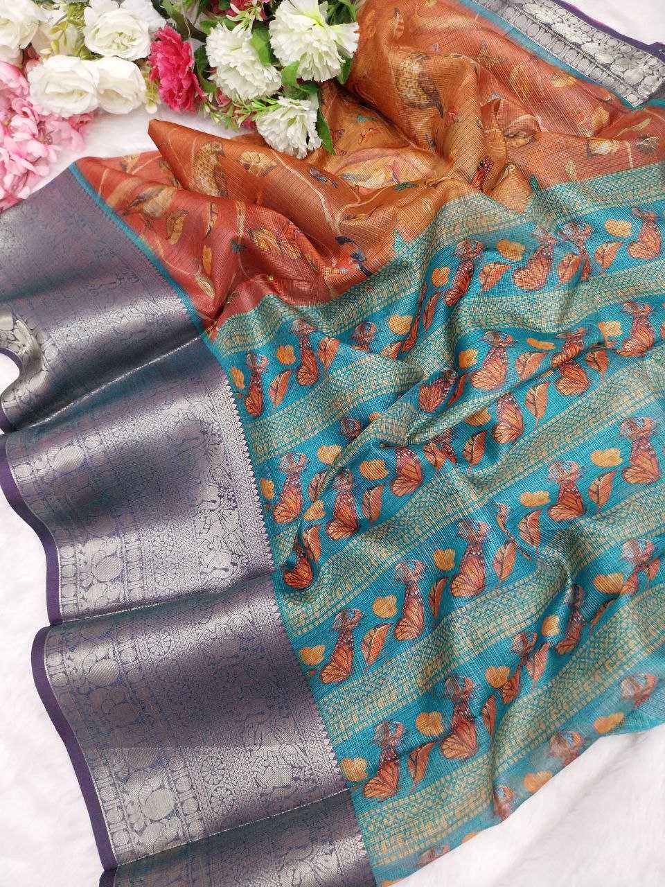 YNF SOFT KOTA SYF ANHANT-1 SAREES WHOLESALE PRINTED LADIES KOTA DORIA SAREES MANUFACTURER